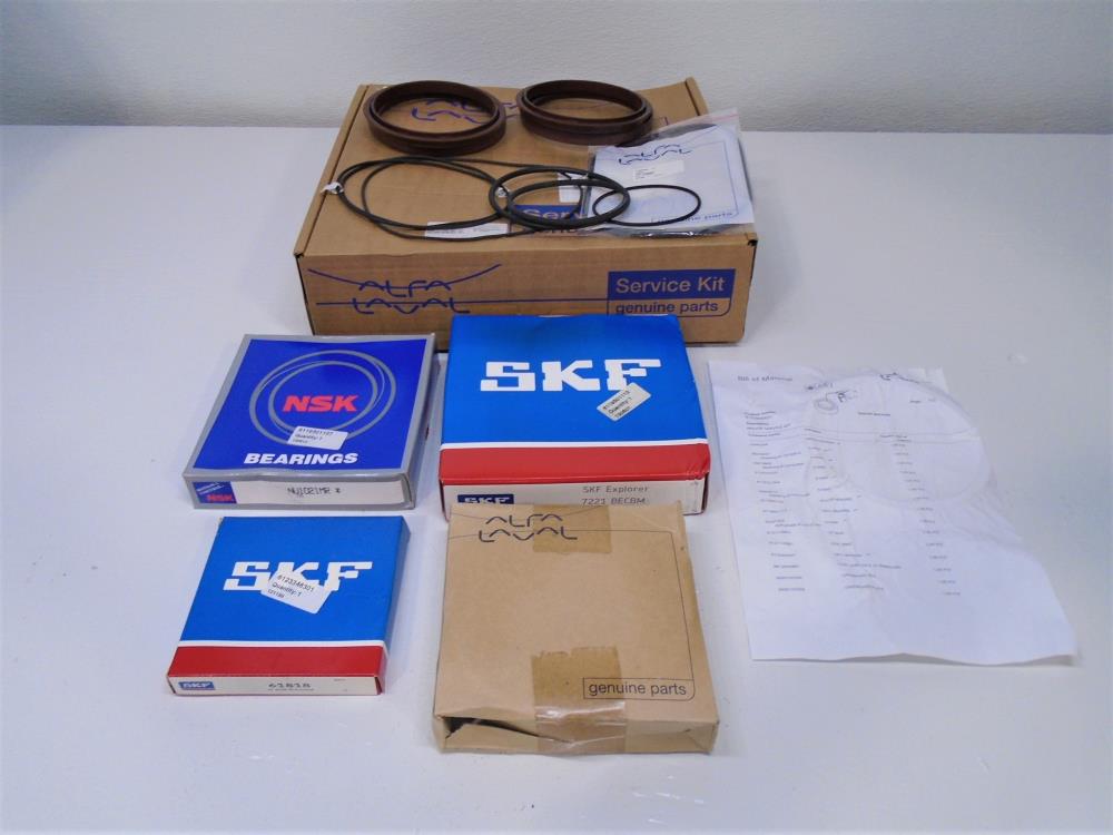 Alfa Laval Major Service Kit #6123800831 with SKF Bearings